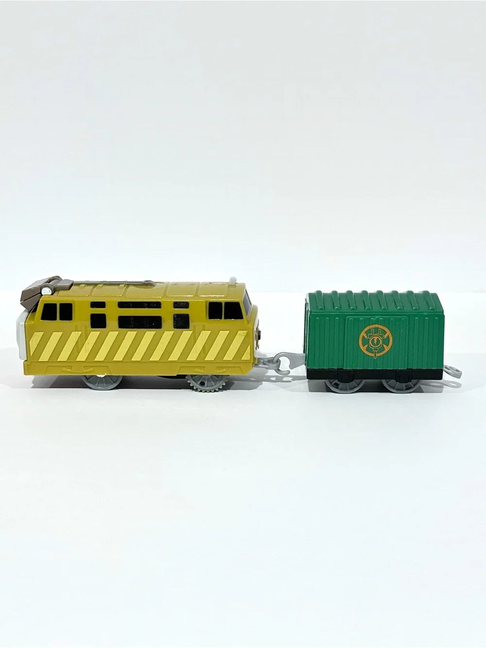 Thomas & Friends Motorized TrackMaster Diesel 10 with Cargo Car